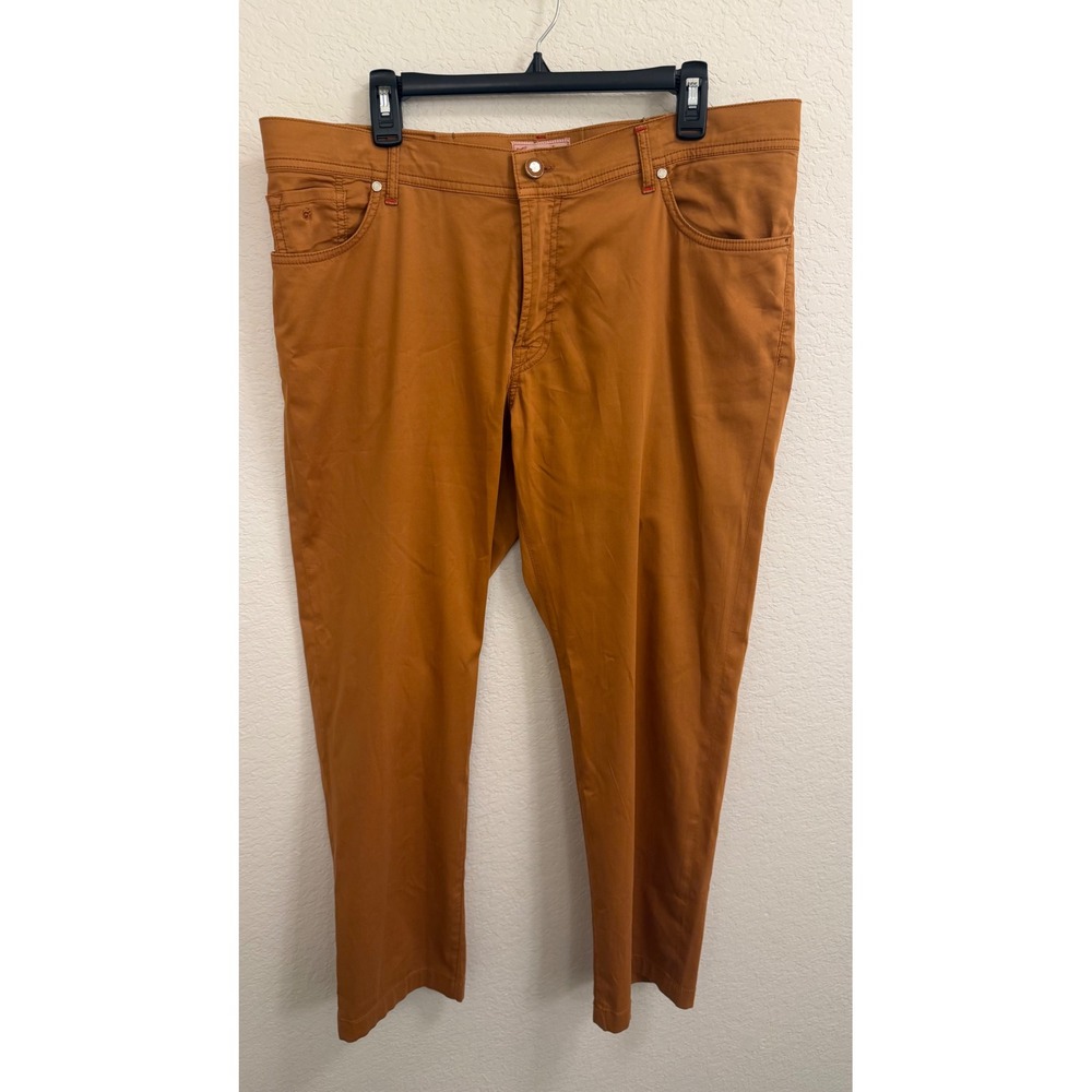 Marco Pescarolo Napoli Merano M18 Burnt Orange Pants Mens Size 56 IT 38 US